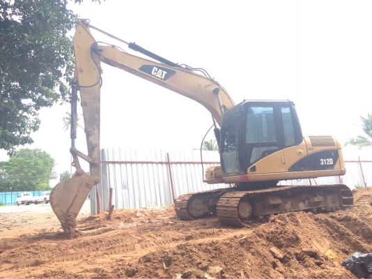 ขายรถแบคโฮ CATERPILLAR 312D ทำงาน 14175 ชั่วโมง สนใจโทร 081-970-1072