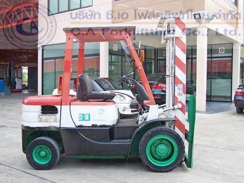 ขาย รถโฟล์คลิฟท์ MITSUBISHI รุ่น FD30 ขาย รถโฟล์คลิฟท์ MITSUBISHI รุ่น FD30