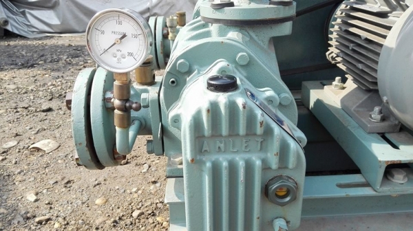 ** SOLD ** รูทโบวเวอร์ญี่ปุ่น ANLET JAPAN มอเตอร์ HITACHI 3 HP 200V 3 สาย สภาพสดน้ำมันใสๆลงตู้ใหม่ๆไม่ต้องกลัวช้ำมาเทสได้!!