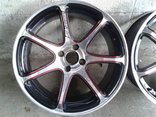 ขอบ17นิ้ว4รู100 ชุดนี้ ราคา 6700 บาท