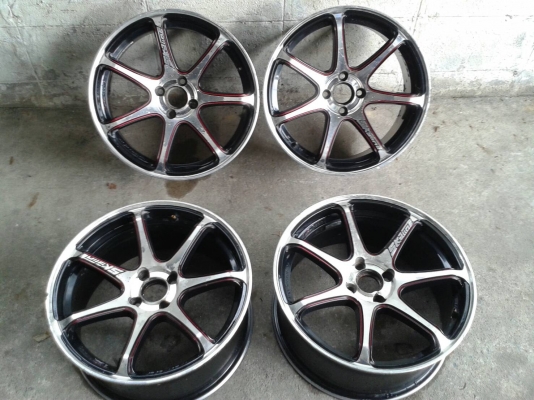 ขอบ17นิ้ว4รู100 ชุดนี้ ราคา 6700 บาท