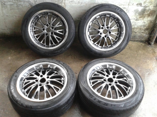 ขอบ17นิ้ว5รู114 พร้อมยาง ชุดนี้ ราคา 7400 บาท