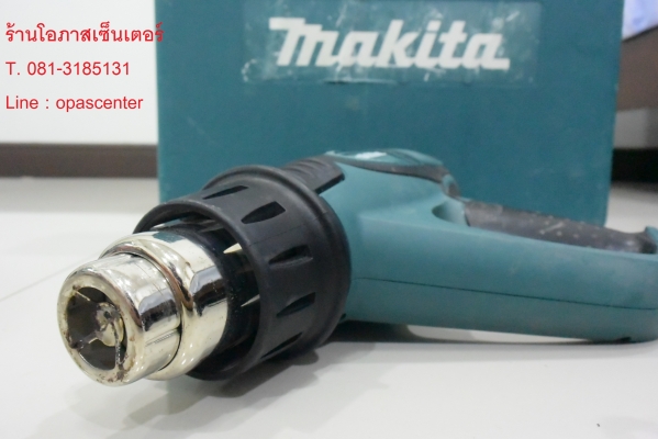 ปืนเป่าลมร้อน ดิจิตอล จอLED ปรับองศาได้ MAKITA รุ่น HG6500 2000W. สภาพใหม่