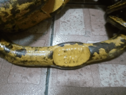 -ขายโซ่ยกของนอกขนานแท้ ขนาด4หุน ชุด1จำนวน4เส้น ยาวเส้นละ4เมตร.