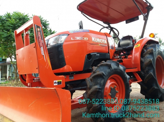 ปัญญาแทรคเตอร์..จัดมาให้ครับ ด่วน!!!คูโบต้า L3608 ทำงาน 286ชม.พร้อมใบมีดคานล่างFD163พร้อมโรตาลี่RX164สภาพพร้อมใช้ เล่มทะเบียนพร้อม จัดส่ง อ.แม่ทา จ.ลำพูน ปัญญาแทรคเตอร์..จัดมาให้ครับ ด่วน!!!คูโบต้า L3608 ทำงาน 286ชม.พร้อมใบมีดคานล่างFD163พร้อมโรตาลี่RX164สภาพพร้อมใช้ เล่มทะเบียนพร้อม จัดส่ง อ.แม่ทา จ.ลำพูน