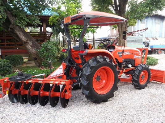 คูโบต้า L3608SP 4 WD ใบมีดดันหน้าใหม่ ผานหลังใหม่