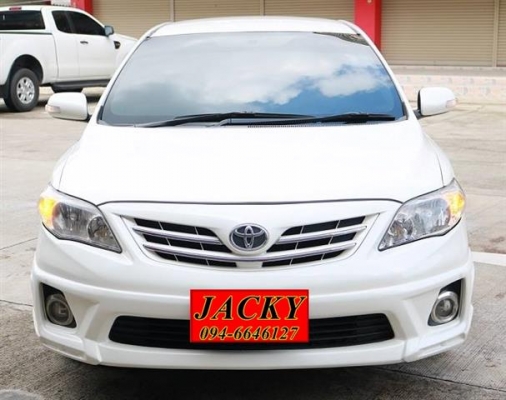 TOYOTA ALTIS 1.6 E DUAL VVT AT สีขาว ปี 2013