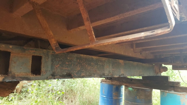 ขาย กระบะดั้ม ยาว 5.60 เมตร กว้าง  2.50 เมตร พร้อมกระบอกดั้ม+คัสซีเทียม ไม่มีปั้มปั่นดั้ม