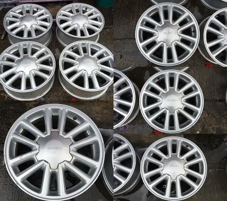 แม็ก Isuzu D-max V-Cross 16 -17 สภาพเดิมสวย ไม่คดไม่ดุ้ง ไม่เคยทำสี มีรอยนิดหน่อย สภาพพร้อมใช้งาน ราคา 4 วง 4,500- 5,500 บาท แม็ก Isuzu D-max V-Cross 16 -17 สภาพเดิมสวย ไม่คดไม่ดุ้ง ไม่เคยทำสี มีรอยนิดหน่อย สภาพพร้อมใช้งาน ราคา 4 วง 4,500- 5,500 บาท