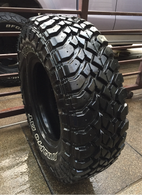 เศษยาง Mud Hankook 265 75 16 ปลายปี15 ดอกเต็ม ใช้ยาว ราคาไม่แพง