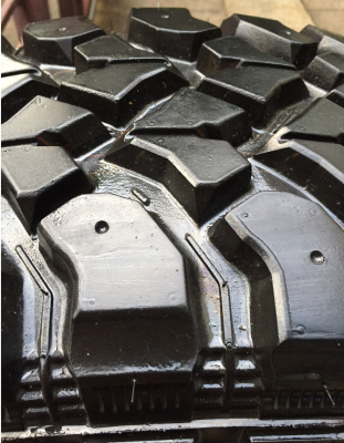 เศษยาง Mud Hankook 265 75 16 ปลายปี15 ดอกเต็ม ใช้ยาว ราคาไม่แพง