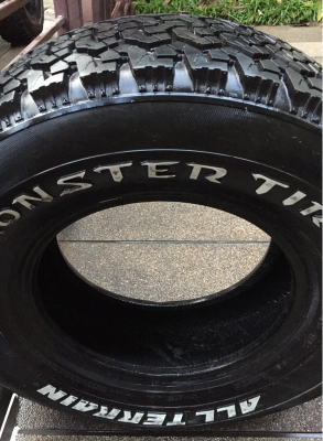 เศษยาง All Monster 265 70 16 ปี16 ดอกเต็ม ใช้ยาว ราคาไม่แพง