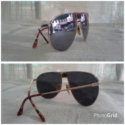 แว่นตาเฟรนช์วินเทจ &#039;เทพบุตรชาละวันแห่งลุ่มน้ำแซน&#039; Vintage LACOSTE handmade in France (บิ๊ก