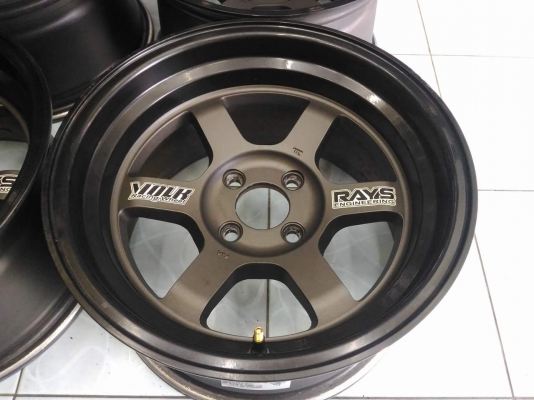 ล้อแม็ก Te37v (Rota)สภาพดี มีริ้วรอยบ้าง ไม่มีซ่อม ทั้งชุด 6,800.- NET ใส่ถ่วงฟรี ส่งทั่วไทยค่ะ