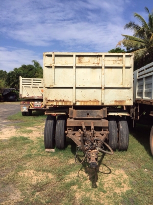 ขายด่วน  รถพ่วงดั้มพ์ แม่-ลูก  hino  fm 3m  สภาพดีมากพร้อมใช้งาน  เอกสารพร้อม