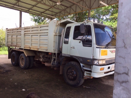 ขายด่วน รถพ่วงดั้มพ์ แม่-ลูก hino fm 3m สภาพดีมากพร้อมใช้งาน เอกสารพร้อม