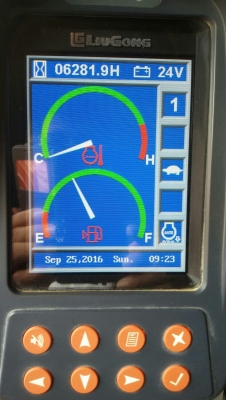 รถแม็คโค  LiuKong 920D  ใช้งาน 6,281 ชั่วโมง