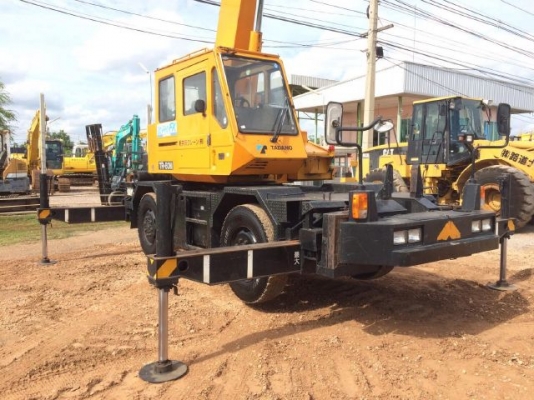 ขายรถเครน TADANO TR80M-1 (ขนาด 8 ตัน) รถนอกนำเข้าจากญี่ปุ่น สภาพสวยพร้อมใช้ มีVDOการทำงานครับ