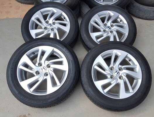 ขายล้อ HONDA JAZZ GK 16 ยางปี14  4ล้อ