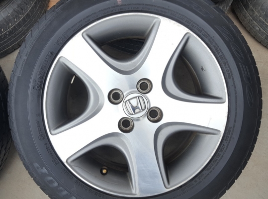 ขายล้อHONDA 15 4รู100 พร้อมยาง 4 ล้อ