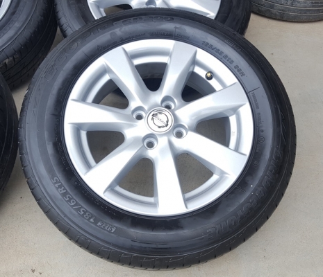 ขายล้อNISSAN ALMERA VL ยางปี 3714  4 ล้อ