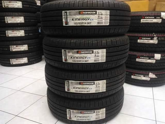 ยางใหม่ Hankook Kinergy H308  195 50 16 ผลิตปี 2016 ยางคุณภาพดี ขายถูก 4 เส้น 7800.-  ใส่ ถ่วงฟรี ส่งทั่วไทยค่ะ