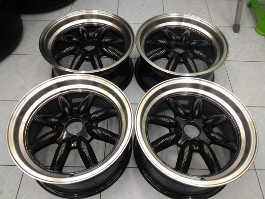 ล้อใหม่ Watanabe ขอบ15 ขายถูกทั้งชุด 7,800.- NET ใส่ถ่วงฟรี ส่งทั่วไทยค่ะ ล้อใหม่ Watanabe ขอบ15 ขายถูกทั้งชุด 7,800.- NET ใส่ถ่วงฟรี ส่งทั่วไทยค่ะ