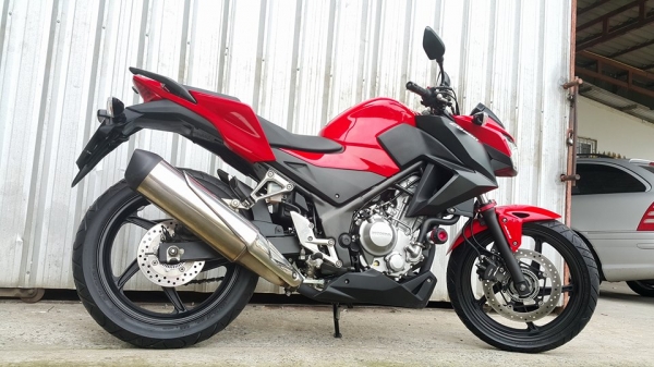 CB300f 2015 รถบ้านใช้งานน้อย สวยมาก ราคาต่อรองได้a CB300f 2015 รถบ้านใช้งานน้อย สวยมาก ราคาต่อรองได้a