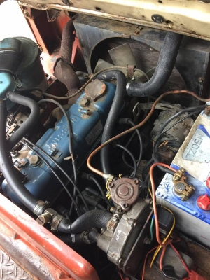 รถยก 2 ตัน NISSAN FG20  เครื่องแก็ส เสา 5 เมตร ราคาถูก