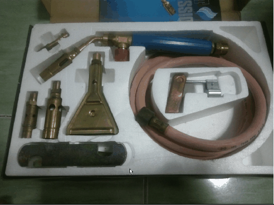 ขายหัวเชื่อมแก๊ส หัวเผา ครบชุด EXACT MADI IN DENMARK.