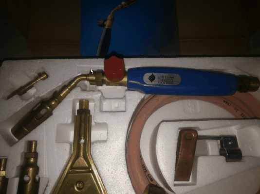 ขายหัวเชื่อมแก๊ส หัวเผา ครบชุด EXACT MADI IN DENMARK.