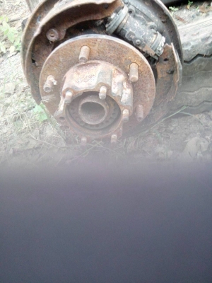 เพลา คานหน้ารถหกล้อ ตามสภาพเหลืออันเดียว เพลา คานหน้ารถหกล้อ ตามสภาพเหลืออันเดียว