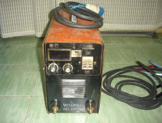 ขายเครื่องเชื่อมไฟฟ้า 250am. WELPRO inverter weld WELARC250