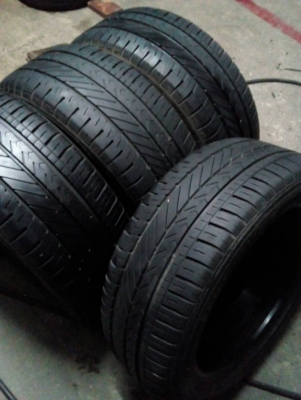 215/55R17 GOODYEAR DURAPLUS ปี14 ชุด 4 เส้น tel. 081-427-3941