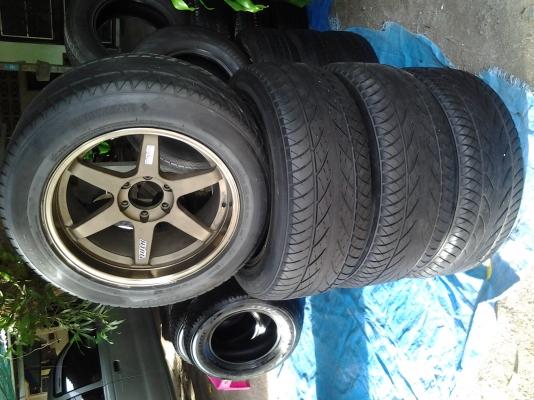 TE37 ขอบ20 พร้อมยาง