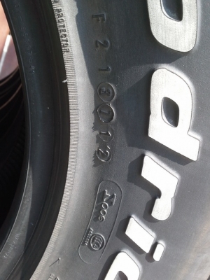 BF All USA. 265-70-17 ปี12 สภาพดี 1ชุด