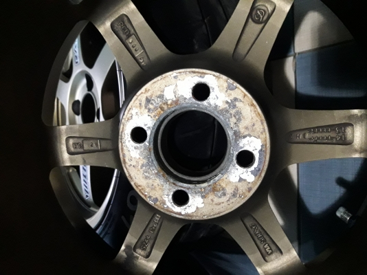 แม็ก15X8  TE37  พร้อมยาง