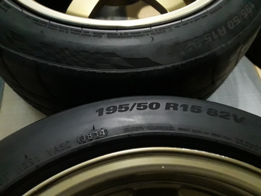 แม็ก15X8  TE37  พร้อมยาง