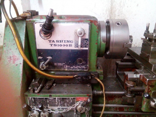 เครื่องกลึง Tashing มือสอง สภาพดี พร้อมใช้งาน ราคาไม่แพง โทร.081-260-1578