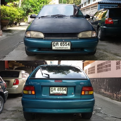 ขาย Ford Aspire 3ประตู ปี1995 เครื่อง 1,500 cc.เกียร์ Auto (ตัวนอก)LPG ราคา 49,000 บาท