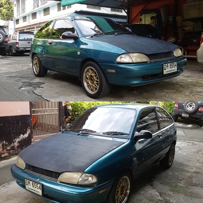 ขาย Ford Aspire 3ประตู ปี1995 เครื่อง 1,500 cc.เกียร์ Auto (ตัวนอก)LPG ราคา 49,000 บาท