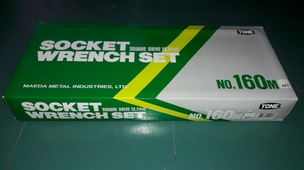 ขายชุดบ็อกรุ่นหกเหลี่ยม4หุน TONE Made in JAPAN. ระบบมิล