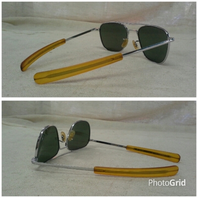 แว่นตาวินเทจเสืออากาศยุค '70s ราชสีห๋เงิน! Original RANDOLPH handmade in USA หายาก! แว่นตาวินเทจเสืออากาศยุค '70s ราชสีห๋เงิน! Original RANDOLPH handmade in USA หายาก!