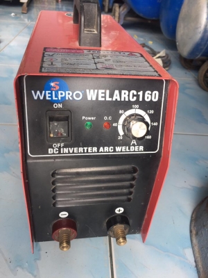 ขายตู้เชื่อม WELPRO ARC160 มือสองสภาพสวย มือสองครับ ขายตู้เชื่อม WELPRO ARC160 มือสองสภาพสวย มือสองครับ