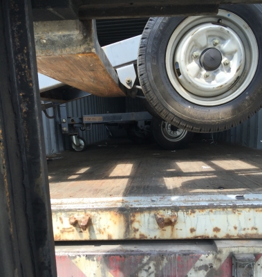 มาถึงเมืองไทยแล้วจากญี่ปุ่นรถพ่วงบรรทุกตู้ปั่นไฟ ตู้ปั้มลม กว้าง 1เมตร ยาว1.80เมตร ราคาเบาๆ 45,000฿ ประกอบญี่ปุ่นเหล็กแข็งแรง_ตัวพ่วงน้ำหนักเบาๆ T.0894071471