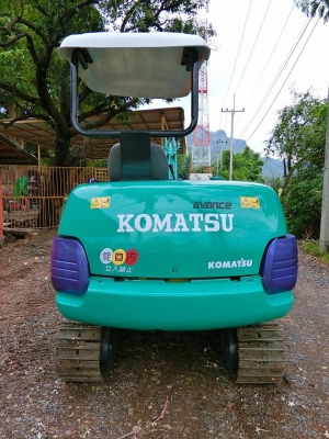 KOMATSU 30-7E ขนาดPC-30 <#มีหัวแย๊กในตัวพร้อม> #คอลโทนสั้นปั๊มนิ้ว รถเก่านอกแท้100\% มีเอกสารใบอินวอย เครื่องดีระบบไว ช่วงล่างแน่น #การทำงานหัวแย๊ก 100\%