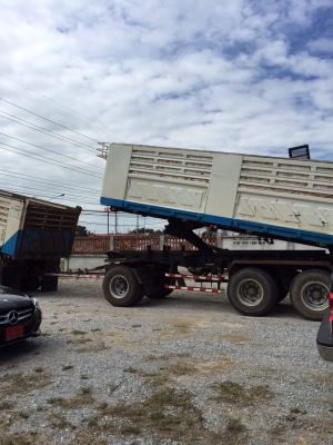 ขาย344แม่ลูกปี56ดั๊มพ์สามมิตรลูกสามคานแท้ท่อตัวSแท้ไมล์วิ่งน้อยสภาพสวยกริบสีเดิมๆจากห้าง