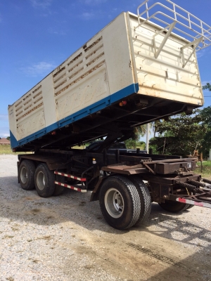 ขาย344แม่ลูกปี56ดั๊มพ์สามมิตรลูกสามคานแท้ท่อตัวSแท้ไมล์วิ่งน้อยสภาพสวยกริบสีเดิมๆจากห้าง