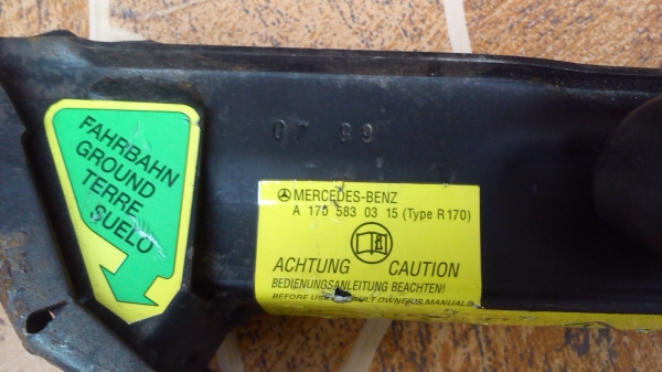 แม่แรง ติดรถ Benz SLK230 ปี1998 แม่แรง ติดรถ Benz SLK230 ปี1998