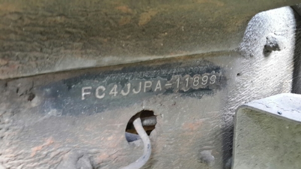 รถยี่ห้ออีโน่  รถปี 2547  รุ่นFC4JJPA  ขนาด 150 แรงม้า  รหัสแซซซี FC4JJPA